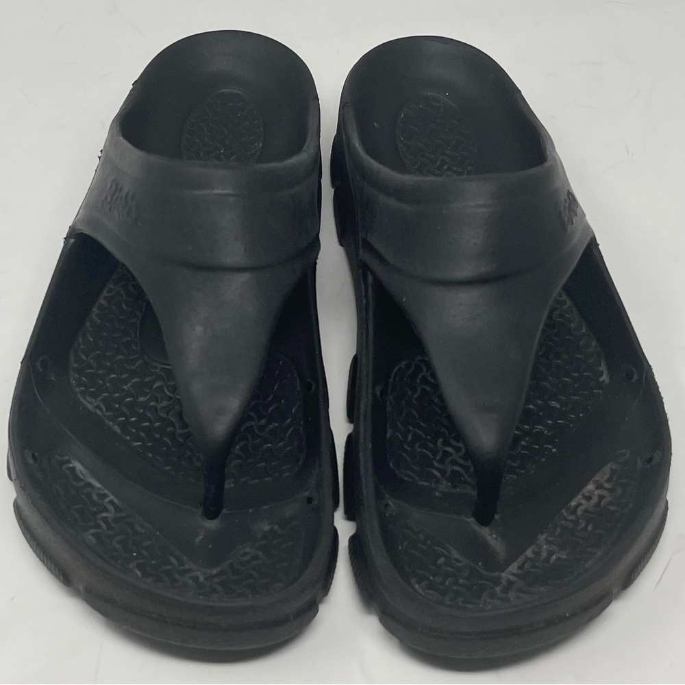 Women’s Birkenstock Birki EVA Flip Flop Black Caribbean Sandal 41 size 10-10 1/2 - Picture 5 of 16